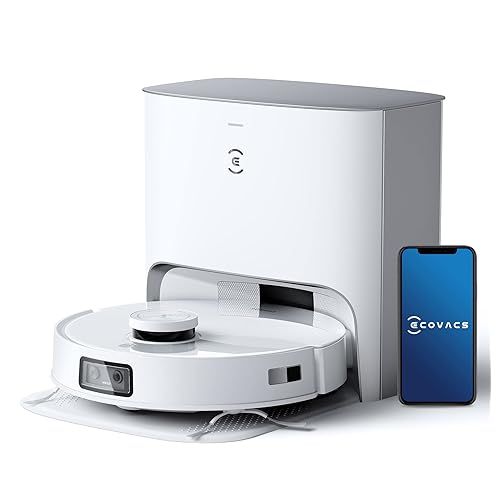 Immagine del prodotto ECOVACS ROBOTICS T10 Plus Robot Aspirapolvere Con Lavapavimenti E Stazione Con Svuotamento Automatico 3000 Pa, Bianco