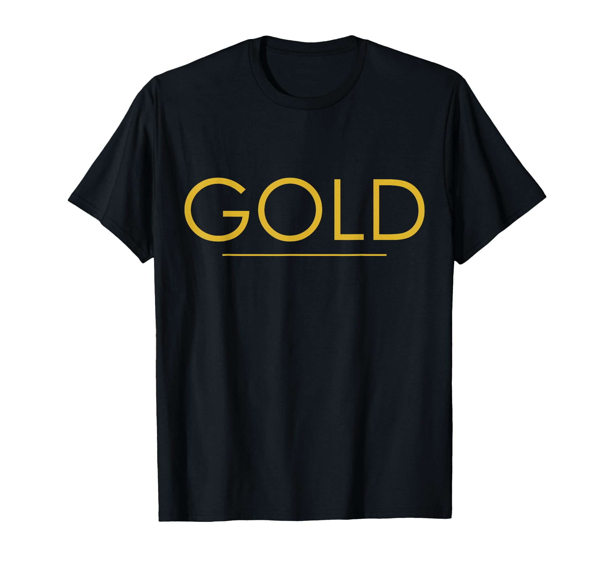 Gold T-Shirt Fancy Tee T-Shirt