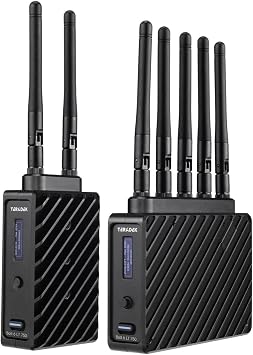 Teradek Bolt 6 LT 750 Wireless Video Transmitter and Receiver Set with Extra Receiver, Zero-Delay 6GHz Video System, V-Mount