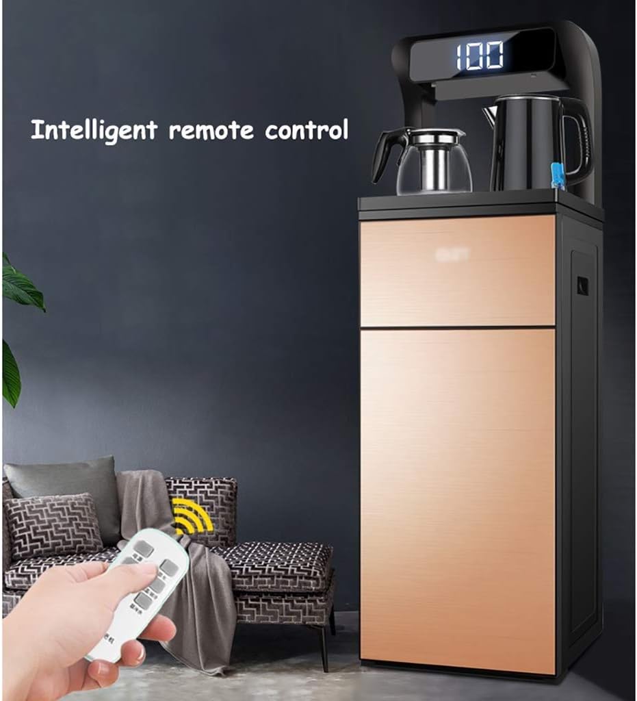 Remote Control Water Cooling Dispenser with Child Lock Function, Bottom Loading, LED Screen Display, Outlet Design
