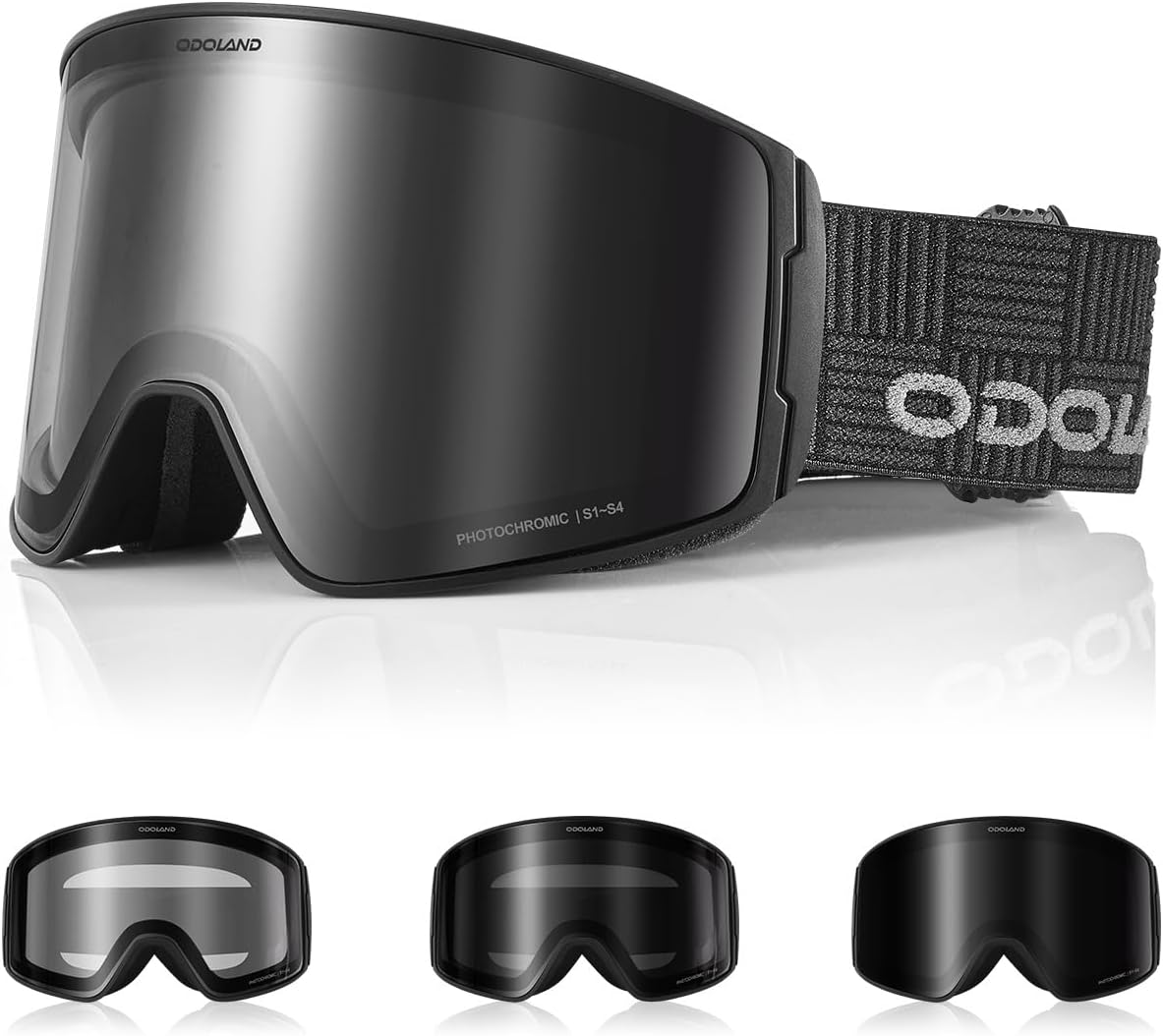 Odoland Photochromic Ski Goggles...