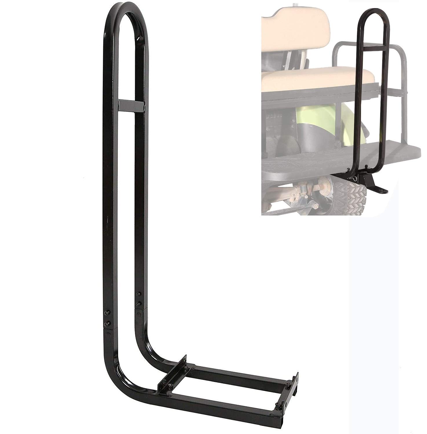 Supermotorparts Golf Cart Rear Grab Bar Hand Rail Rear Handle for Club