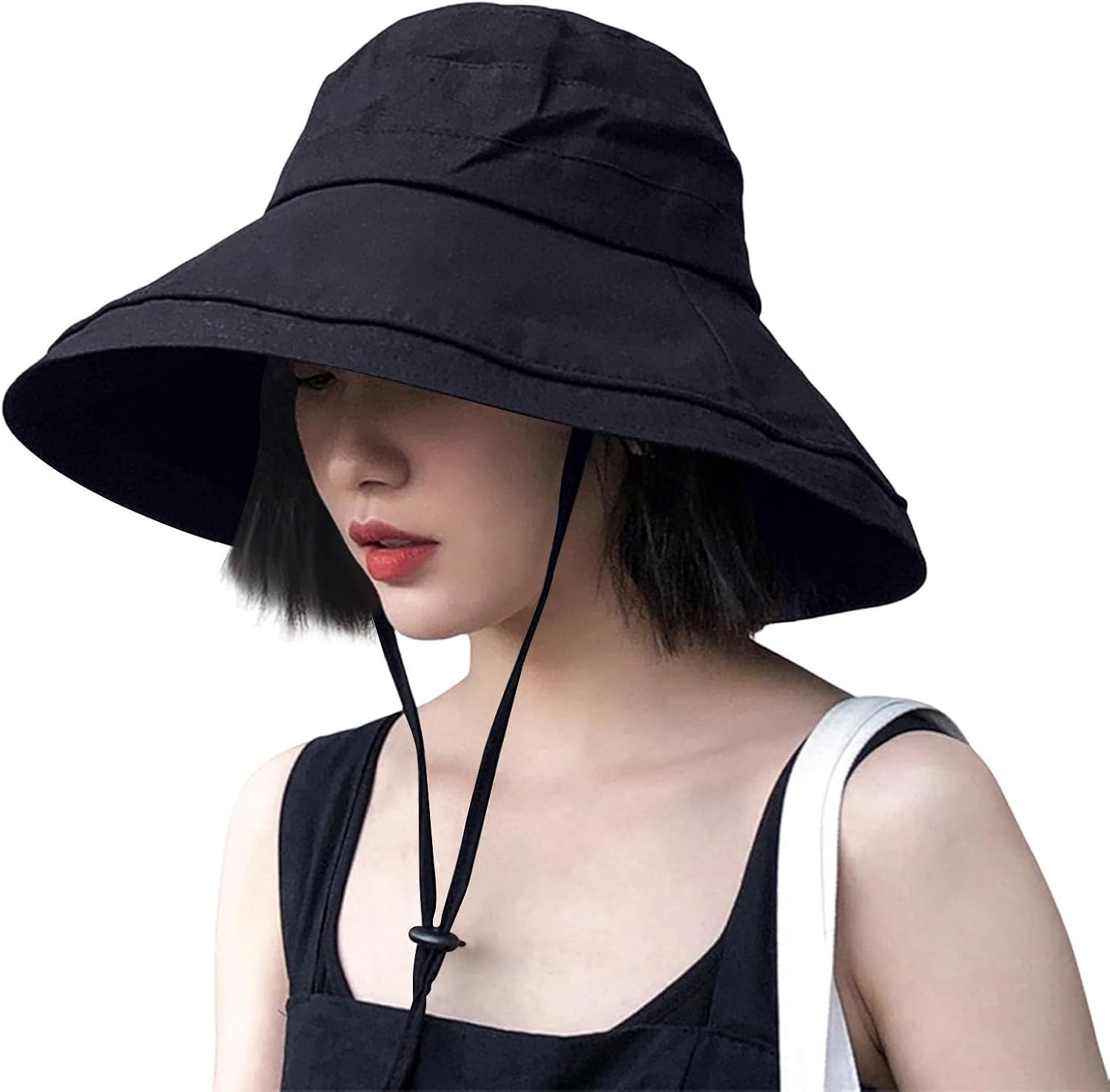 Women Wide Brim Bucket Hats Summer UPF50+ UV Protection Travel Beach Sun Hat Foldable Outdoor Hiking Gardening Fishing Hat