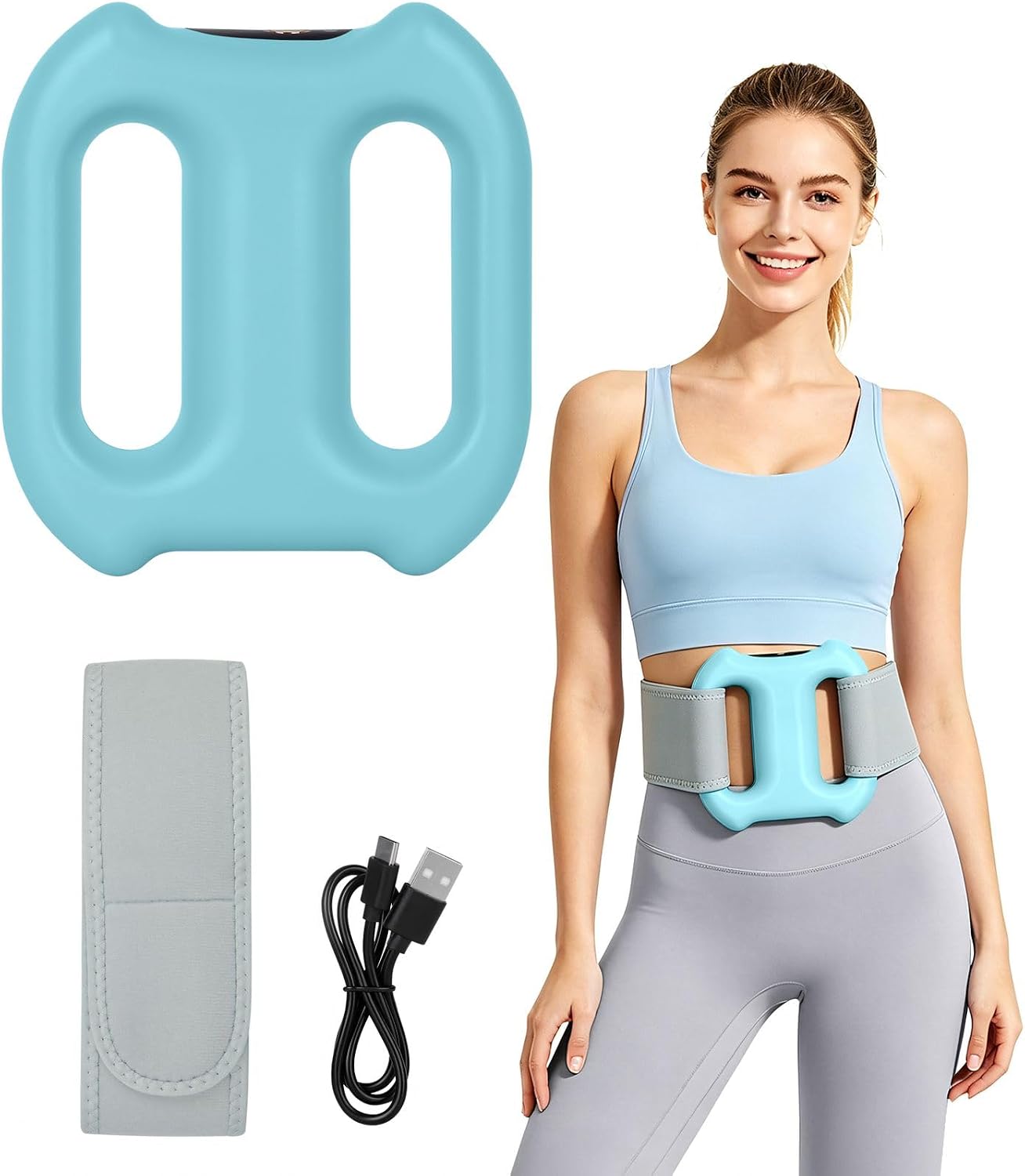 TzghLfy Fascia Ring Massager, Portable Mini Muscle Recovery Exercise Device