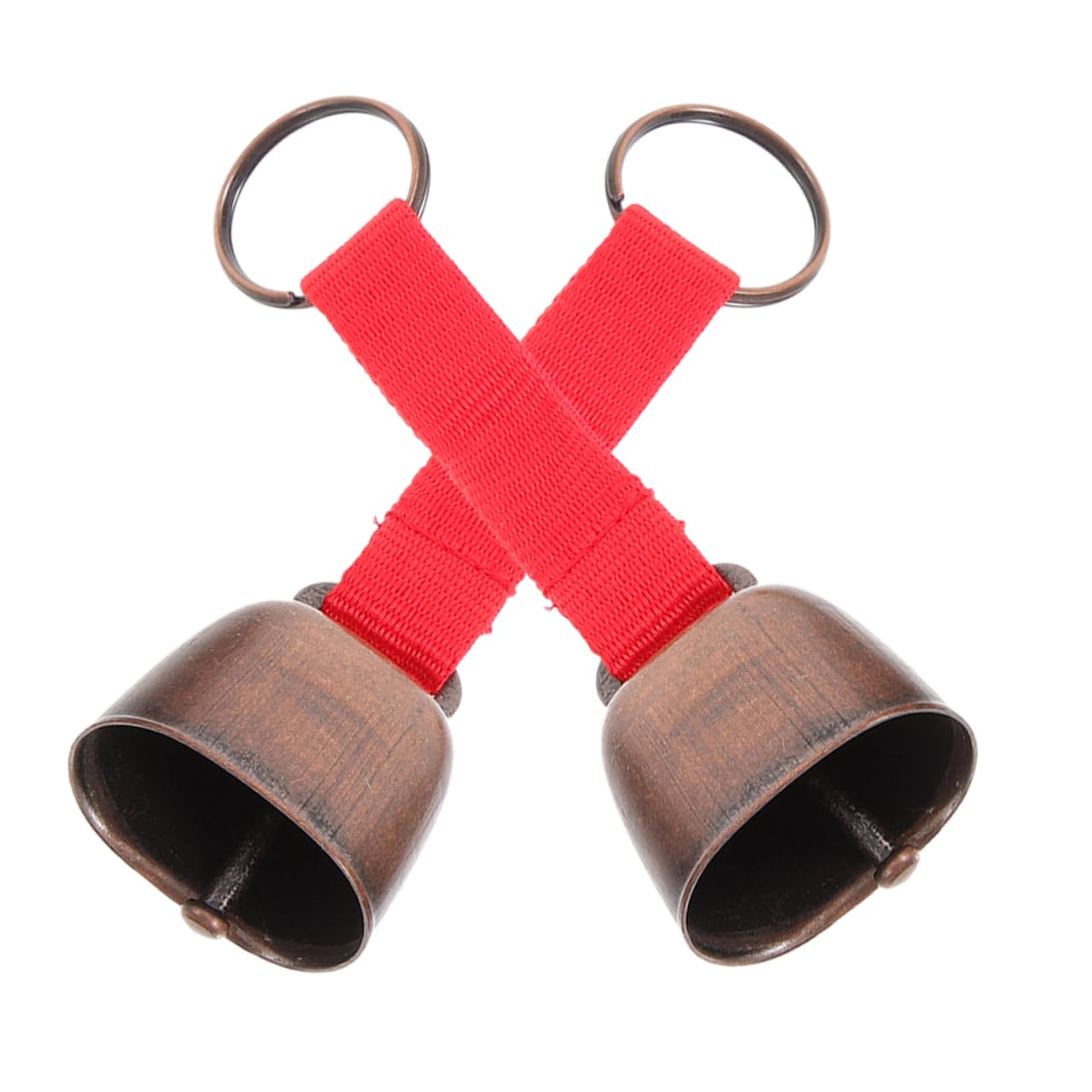 WHAMVOX 2Pcs Bear Warning Bell for Hiking Camping Travel Crisp Sound Outdoor Bells for Animal Tracking Vibrant Colors for Easy Visibility Essential Safety Gear