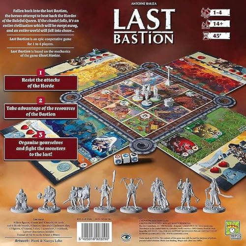 Last Bastion juego de mesa cooperativo miniatura 3