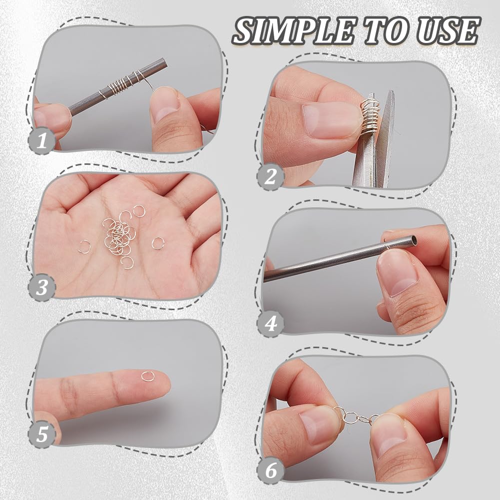 PH PandaHall 17pcs Stainless Steel Tube - Image 4