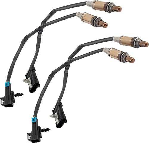 Miniatura 3 de BOXI 4 sensores de oxígeno O2 upstream+downstream compatibles para Chevy GMC Cadillac Escalade Avalanche Express Silverado Tahoe Savana Sierra Yukon