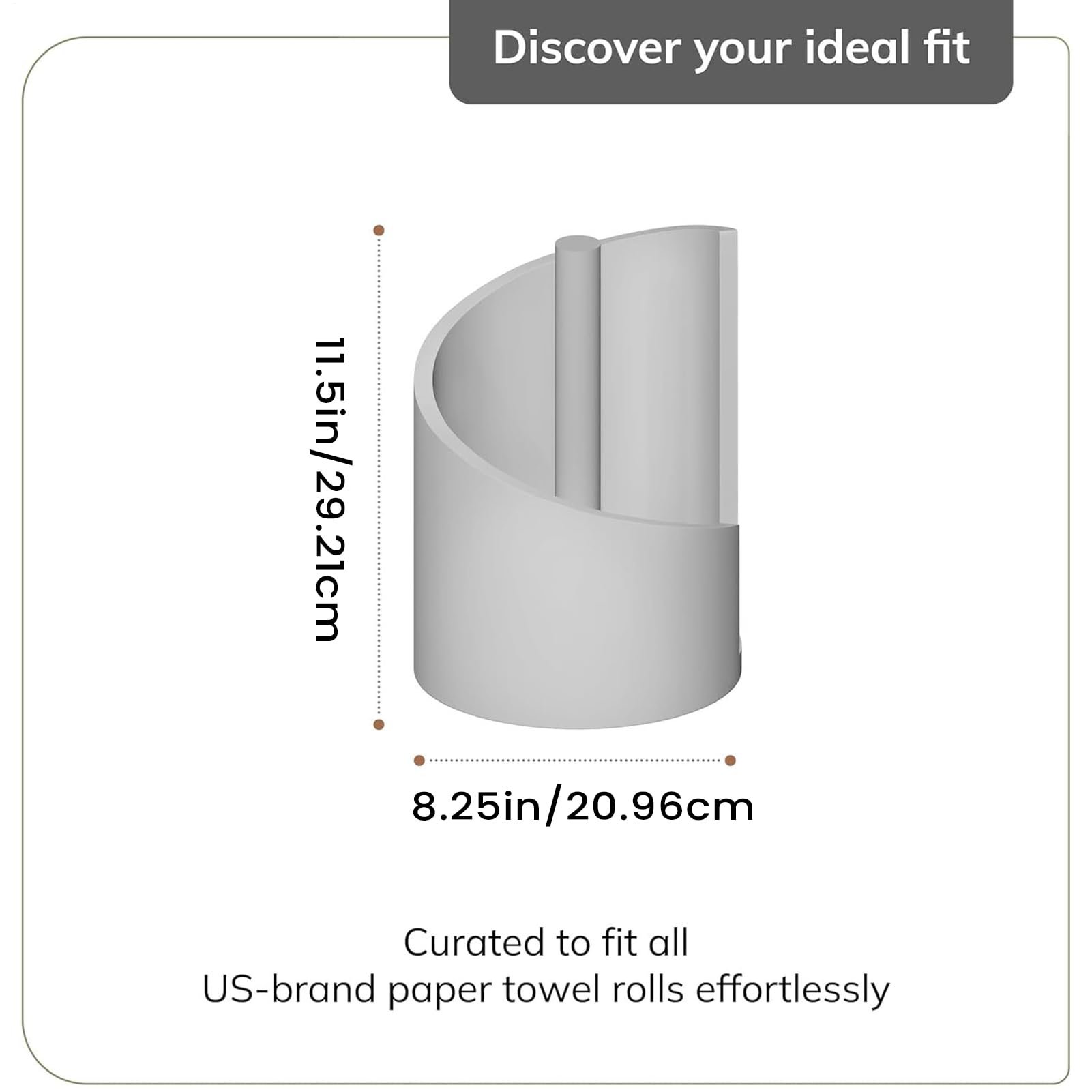 Porte-serviettes en Organisateur pour rouleaux de toilette