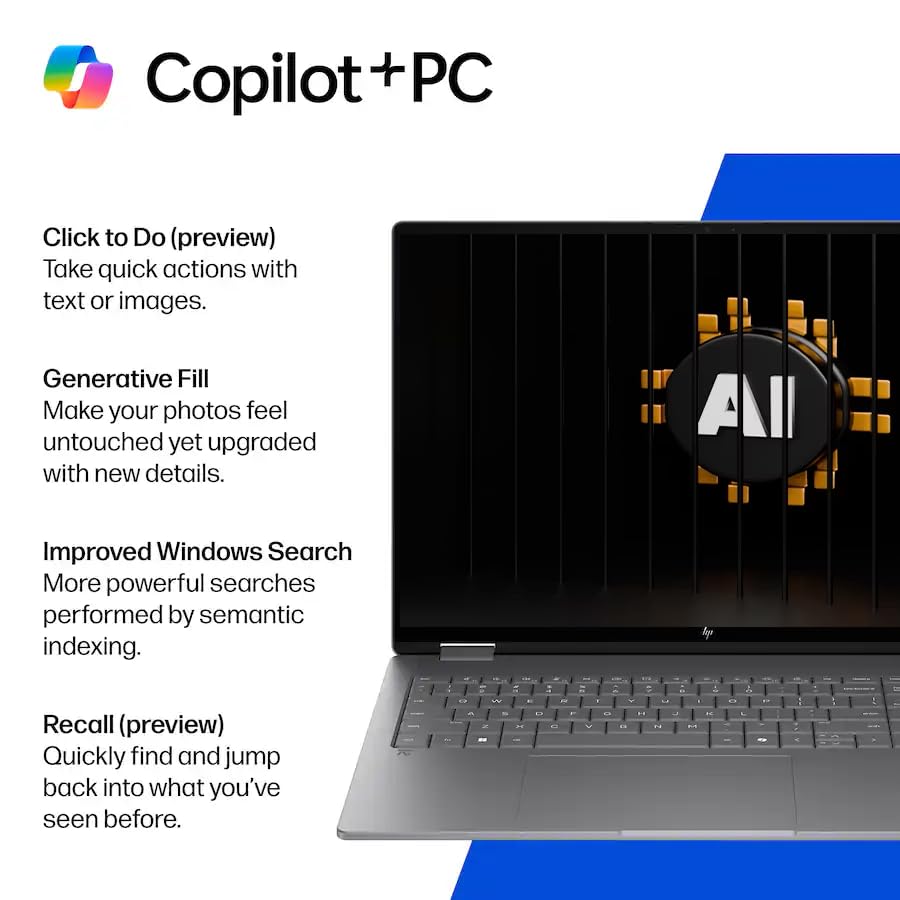 Image of HP OmniBook X Flip 16 2-in-1 Laptop 16 inch WUXGA OLED Touch 100% DCI-P3 AMD Ryzen AI 5 430 (Up to 50 Tops) 16GB RAM 512GB SSD Backlit Wi-Fi7 for Creator Designer Business Professional Win11Pro ICP Hub