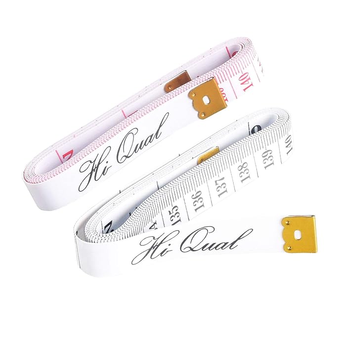 12 Pack Soft Tailor Tape Measure: 60"/150cm Sewing Cloth