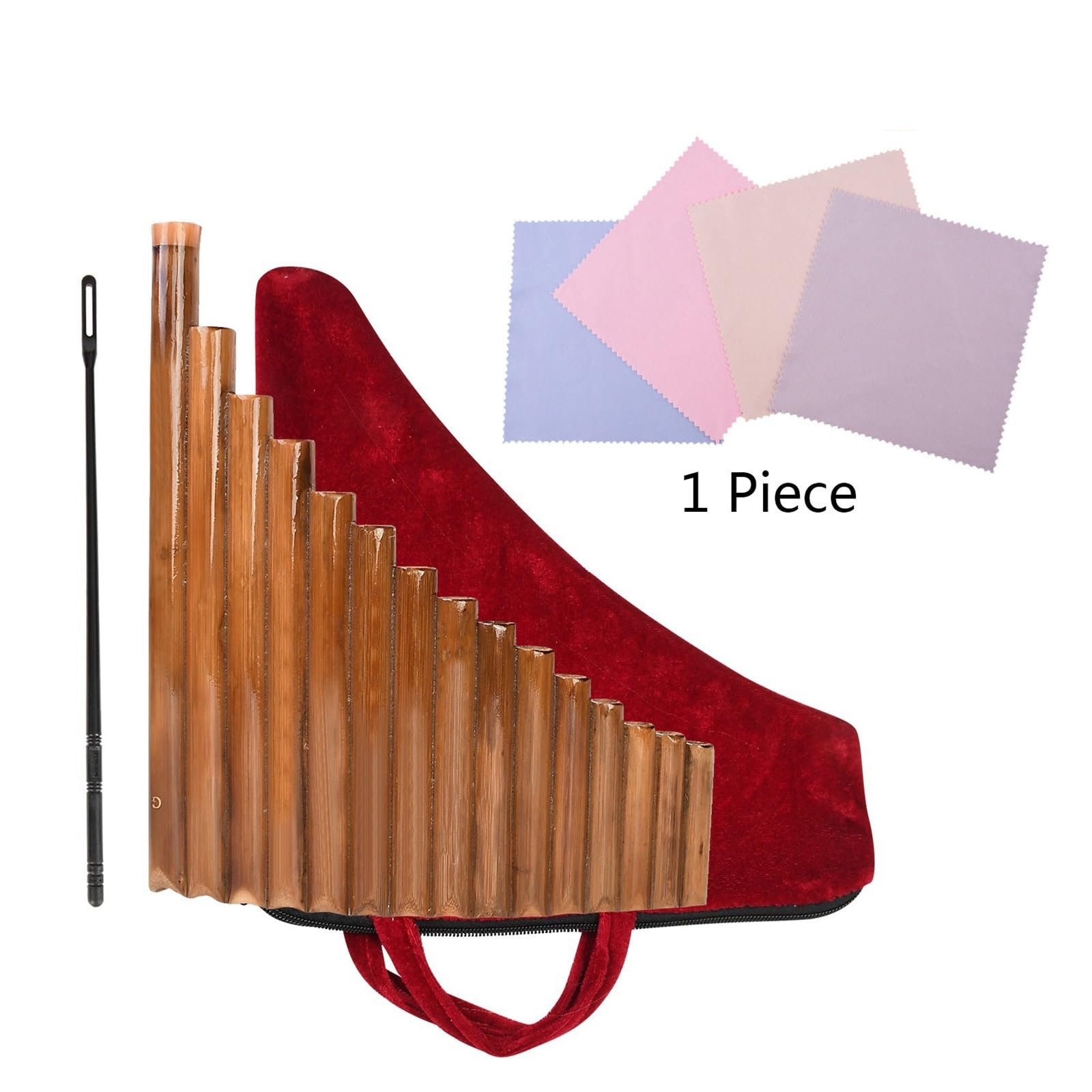 Panflöte Für Erwachsene Anfänger 15 Rohr G Taste Bambus Panflöte Linkshänder Professionelles Holzblasinstrument