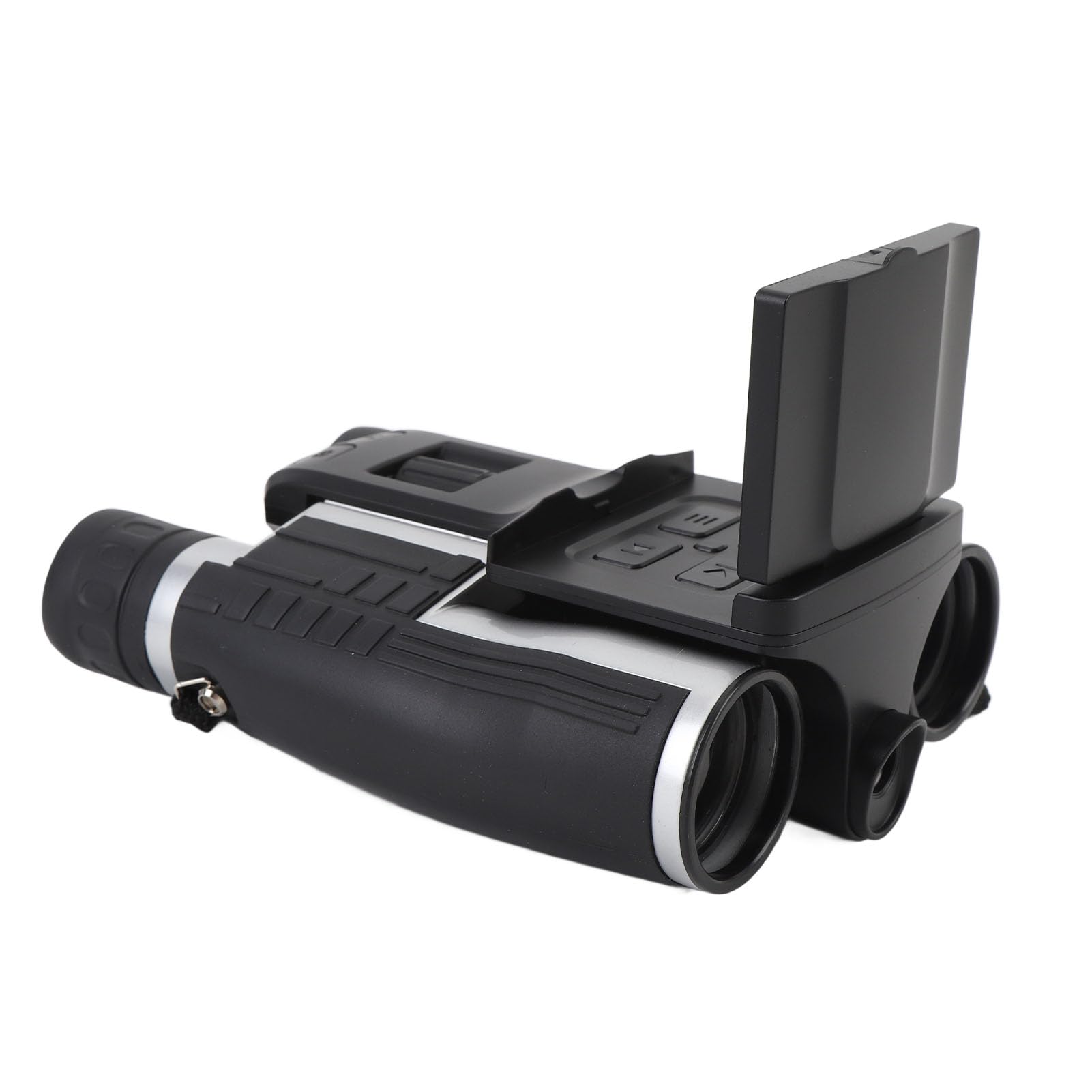 Fabater Binocolo 12x32 con Fotocamera, Display da 2,4", Videoregistratore 2,5K 48MP, Zoom Digitale 8X per Viaggi di Birdwatching, Binocolo Compatto Ad Alta Potenza