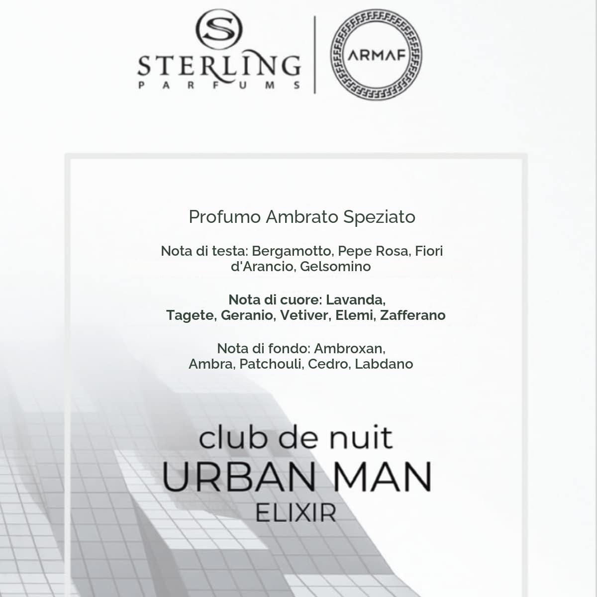 Armaf Club De Nuit Urban Man Elixir Eau de Parfum 105ml Spray