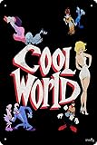 cool world snes ebay Características: los carteles de estaño están impresos con tinta de impresión digital de alta definición impermeable y antirreflejos. El cartel de metal no se decolora, no importa el sol, la lluvia u otras condiciones climáticas extremas.