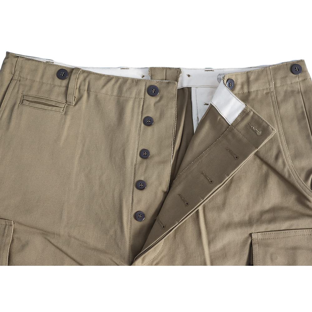 American M42 Pantalon de parachute 101 Airborne Outdoor Réplique de la Seconde Guerre mondiale US Army