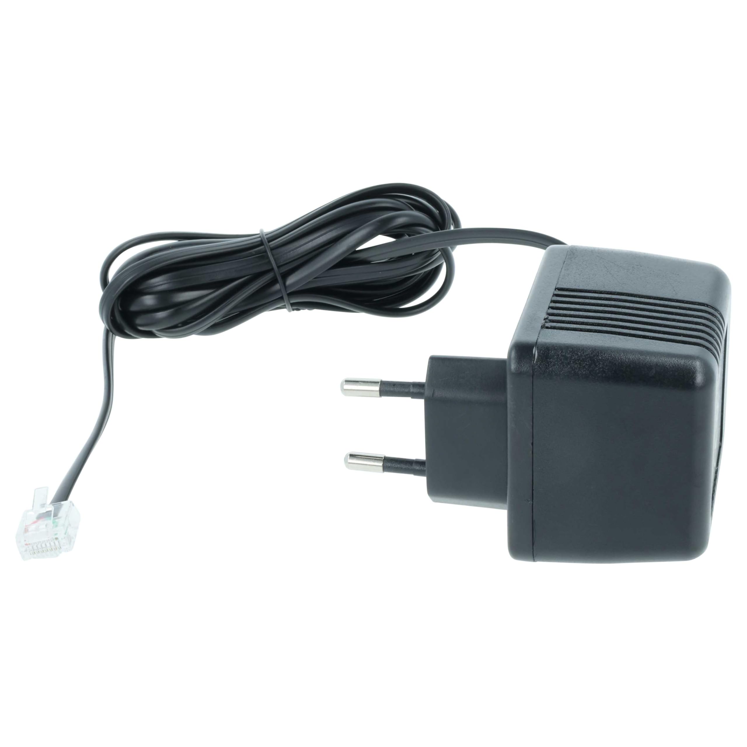 vhbw alimentatore compatibile con Aastra 6773 IP, 6775 IP telefono fisso, telefono di casa - 300 cm