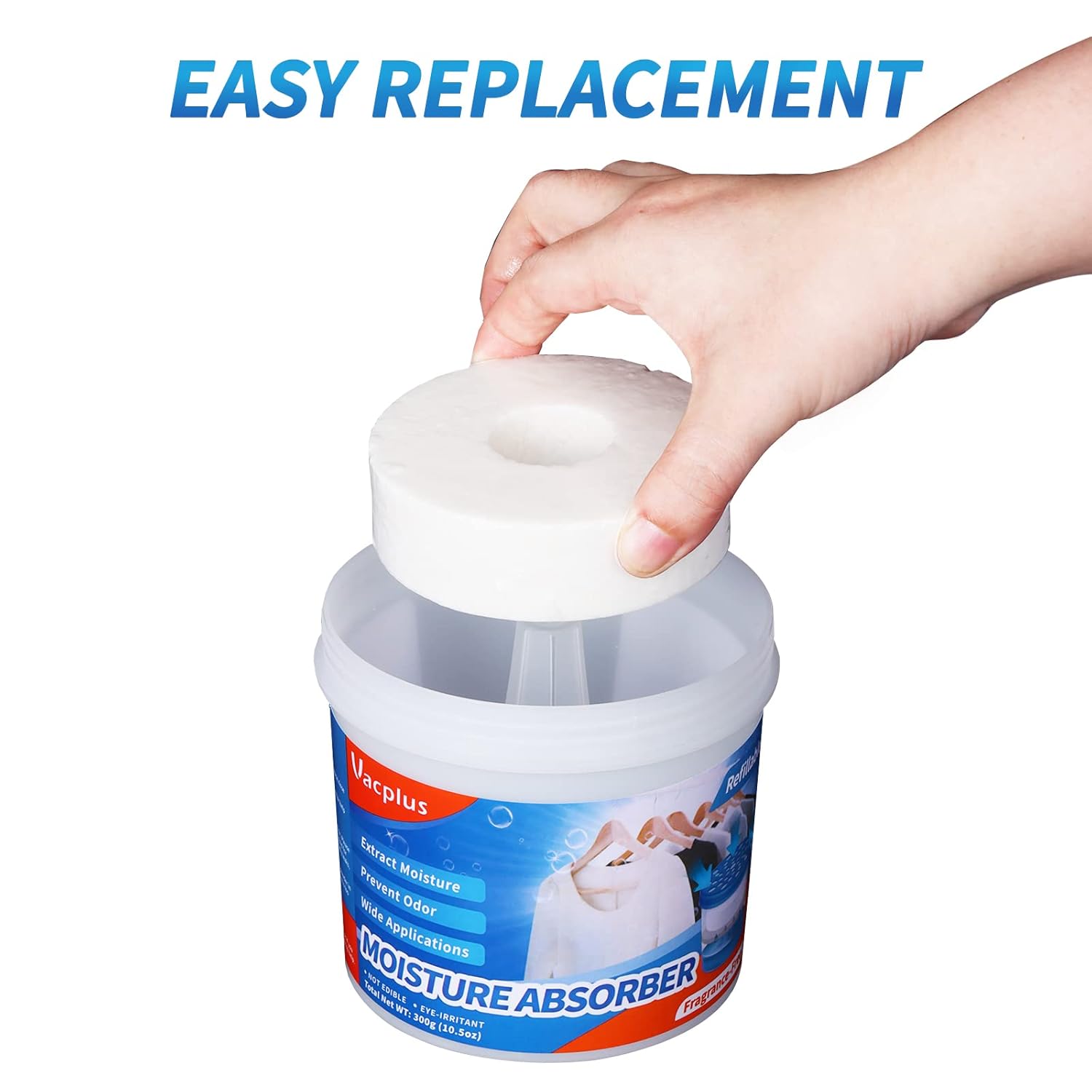 Buy Vacplus Moisture Absorbers, FragranceFree Dehumidifiers for Closet