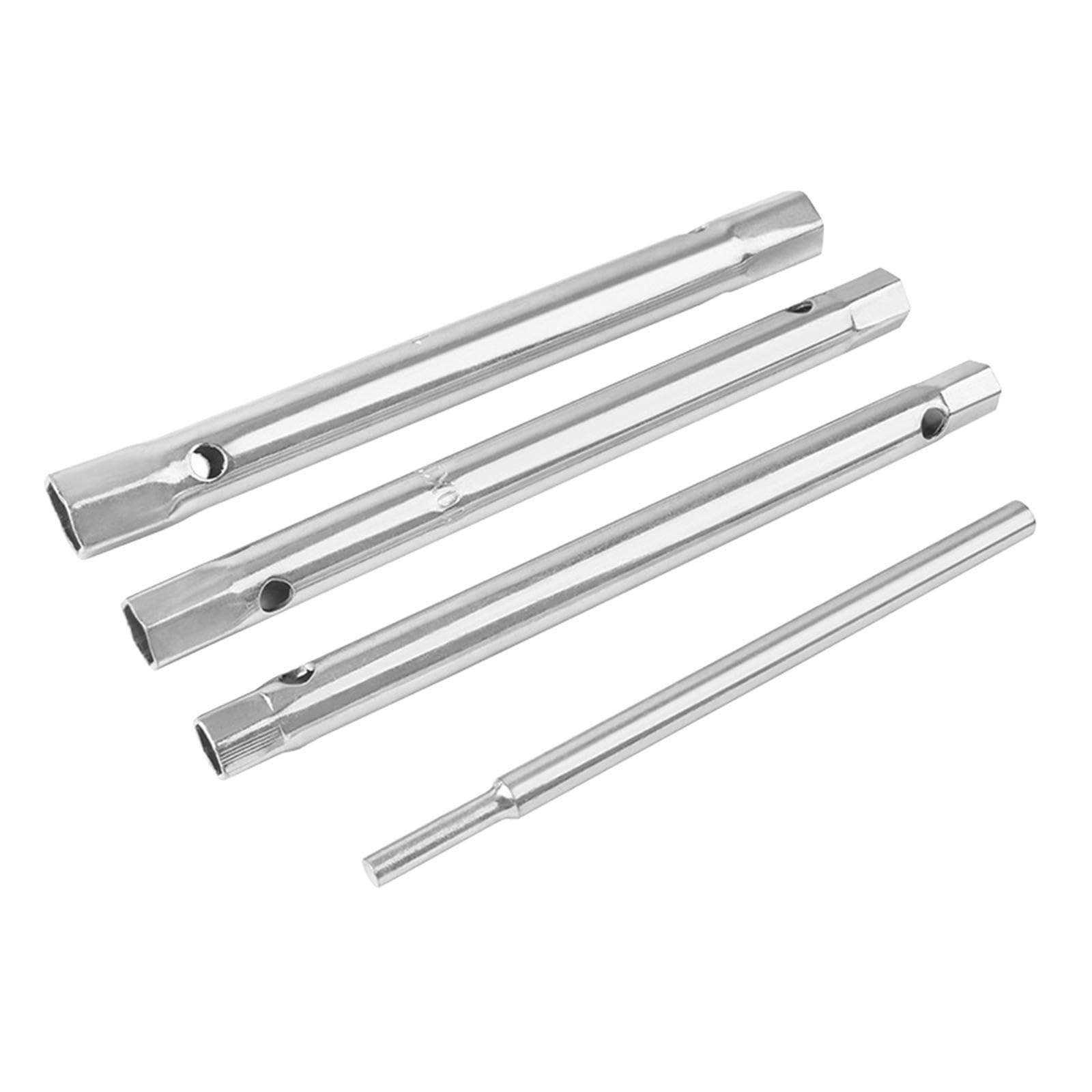 Juego de 4 llaves de tubo de válvula de ducha, llave de caja métrica de 813 mm, llave de doble extremo, para mantenimiento de grifo de agua (5 juegos)