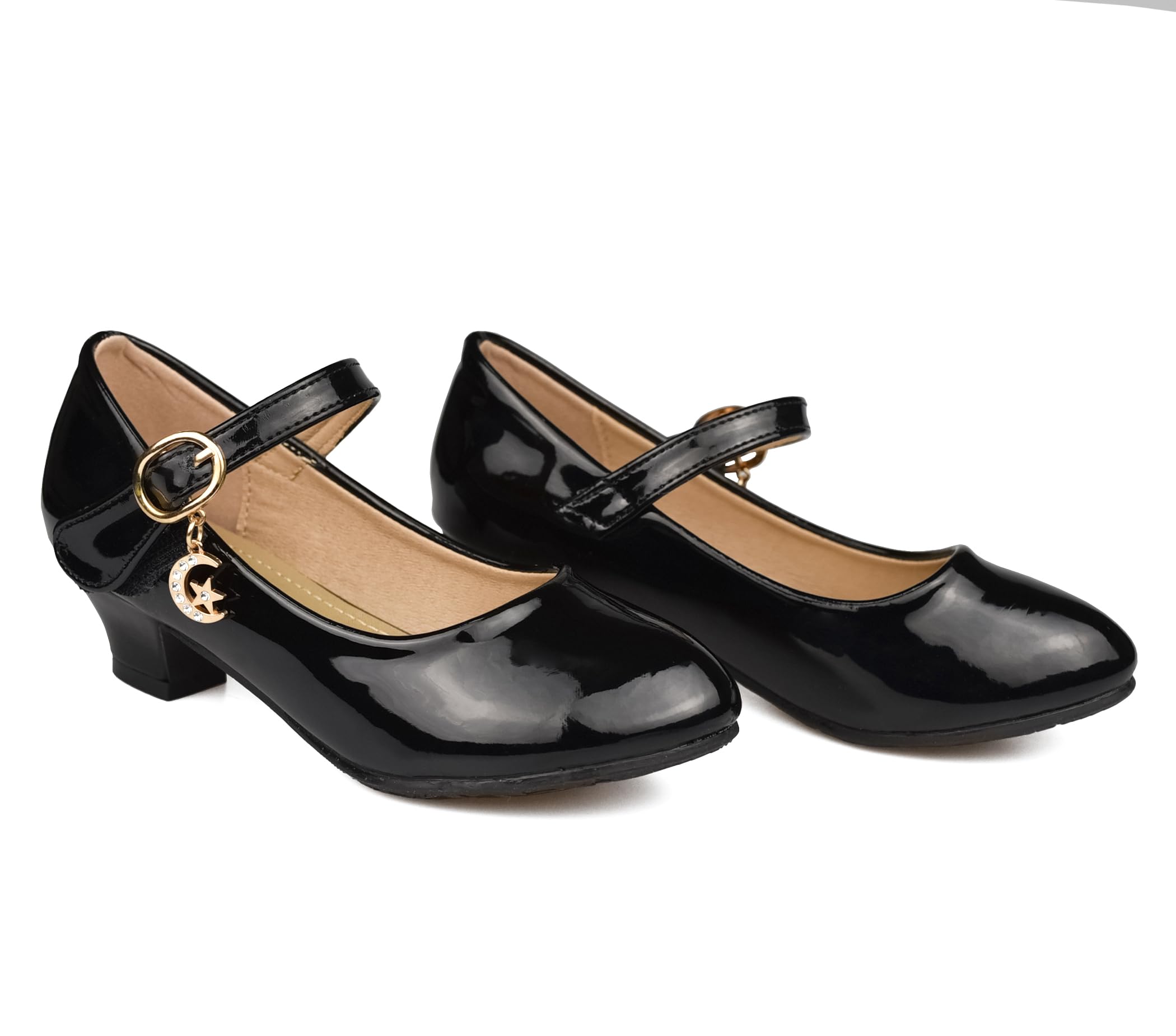 Chaussures de Princesse à Talon pour Filles Mary Jane Élégante