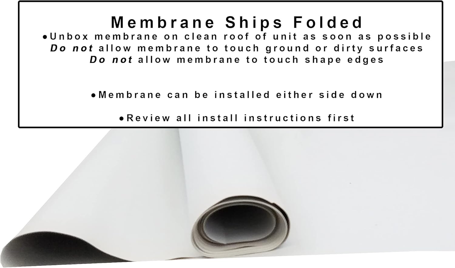 Classs A Customs TPO 5 Foot Long x 8.5 Foot Wide TPO RV Camper Rubber Roof Kit Repair : Automotive