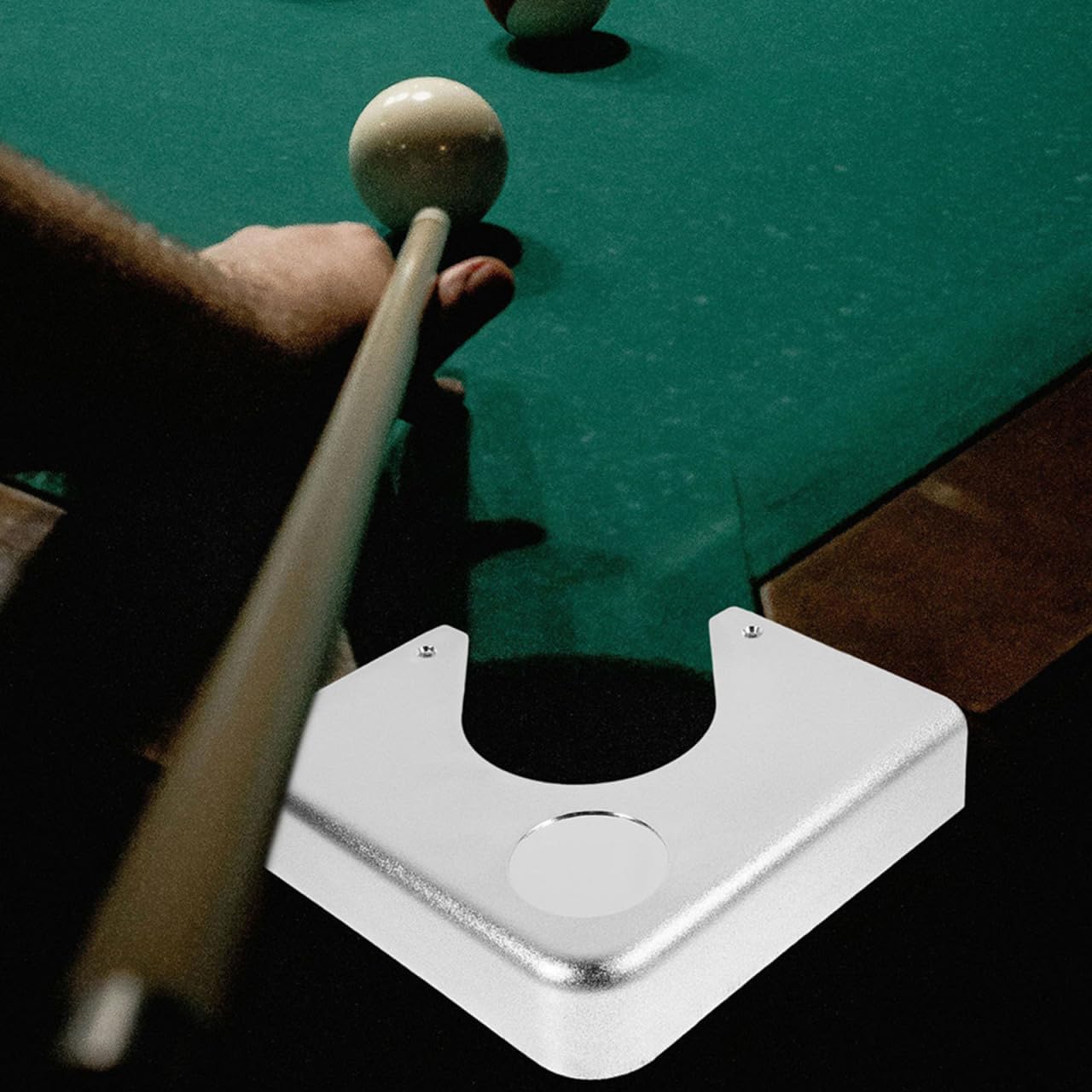 8Pcs Billiard Table Chrome Corner Guards - Pool Table Corner Protector Plates - Snooker Replacement Parts - Durable Metal Bumpers for Game Room