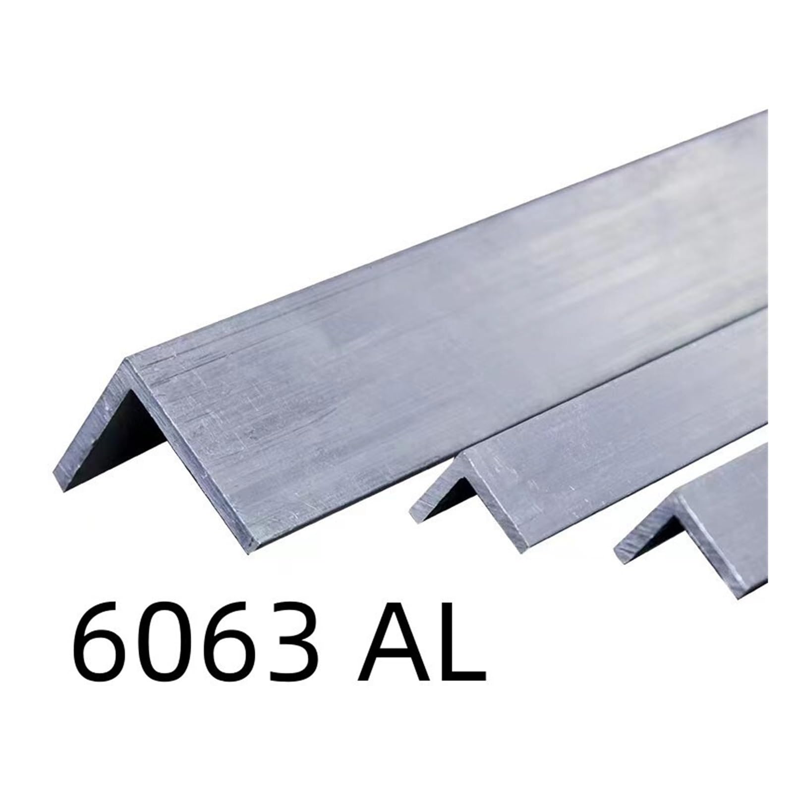 Ángulo de aluminio Perfil triangular con borde de aleación de aluminio en forma de L