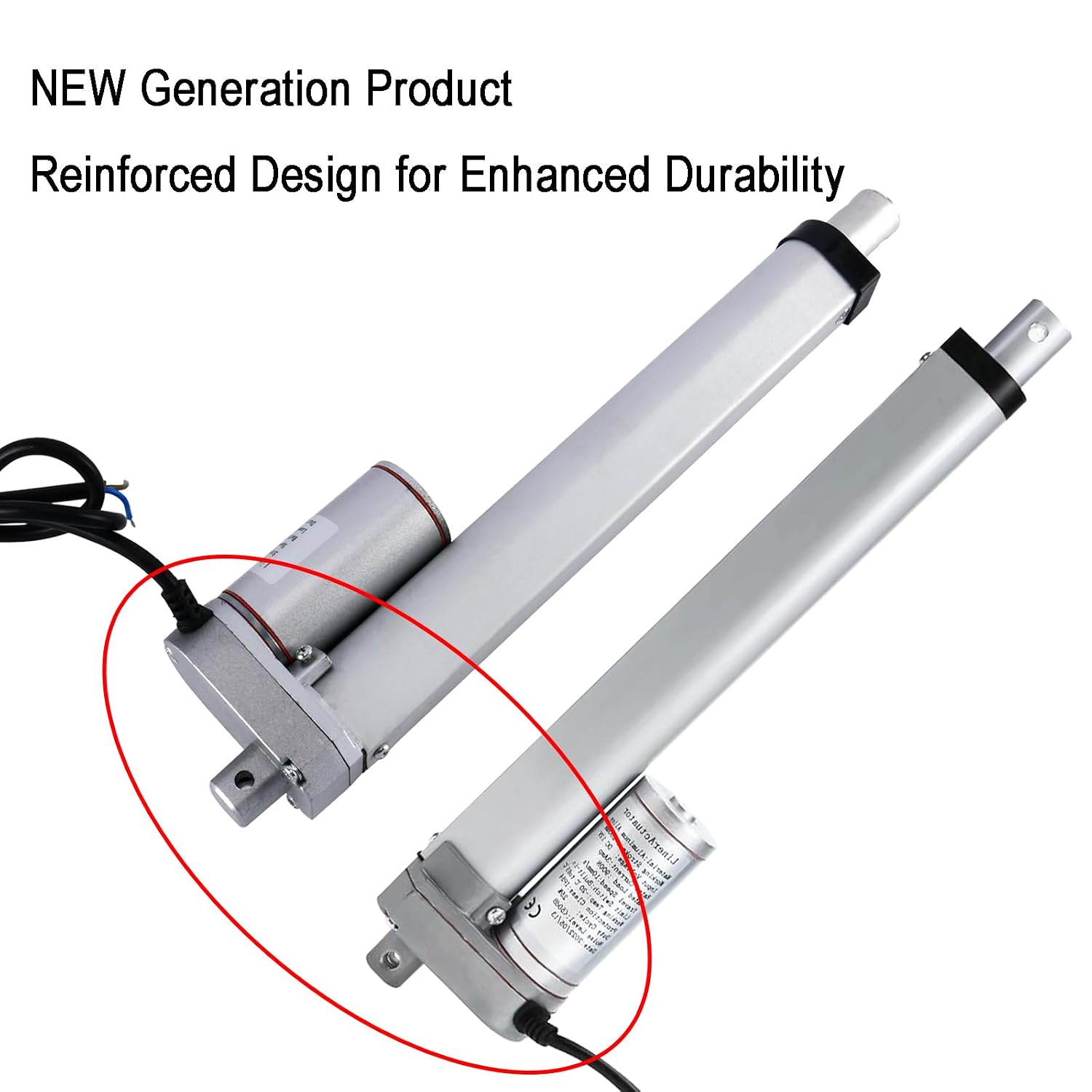 Homend DC12V Linear Actuator with mounting brackets