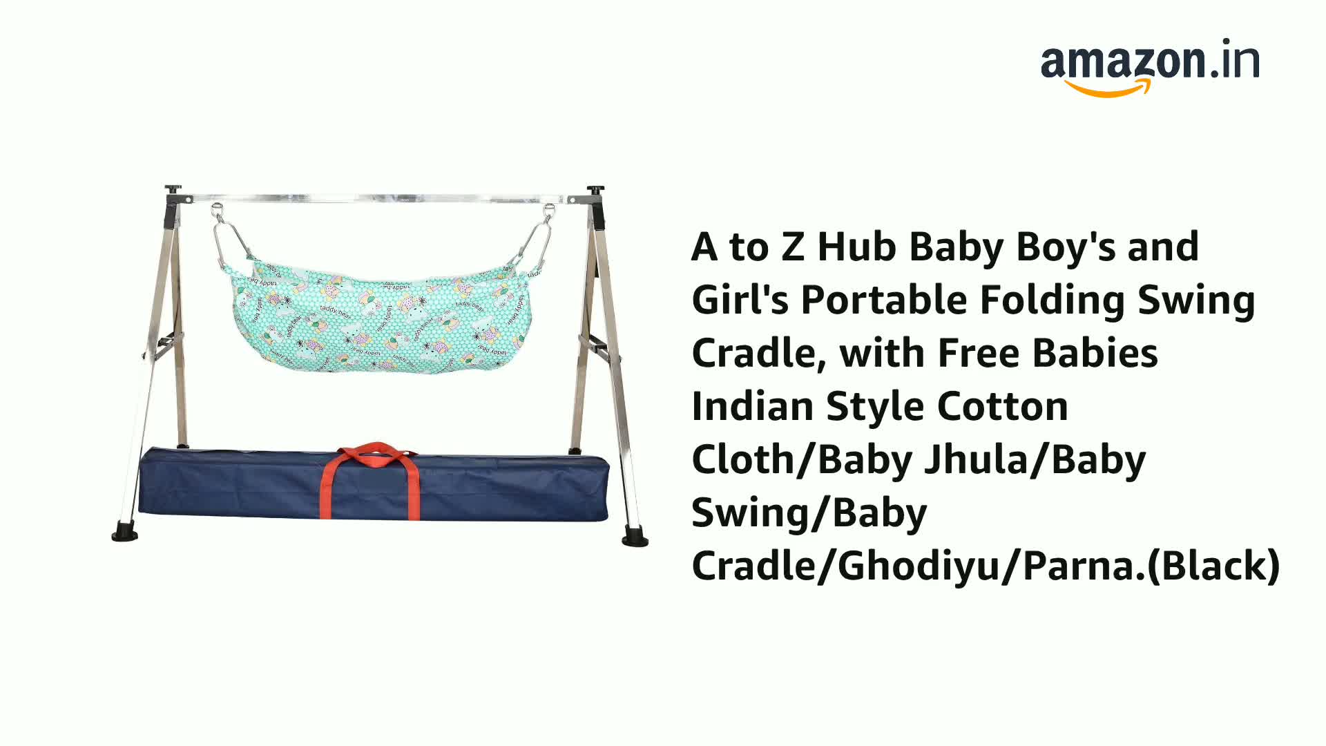 A to Z Hub Portable Folding Ghodiyu