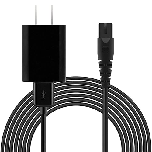 Cable de carga USB genérico y adaptador de cargador para irrigador oral portátil inalámbrico de repuesto compatible con Nicefeel VAVA BESTOPE Anjou