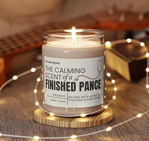Celebrate Your PANCE Success with a Unique Physician Assistant Candle Gift - Ideal for New PA-C and Physician Associates