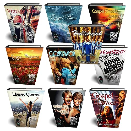 GOSPEL MEGA Bundle - 10 Large Essentials WAVE/Kontakt Samples/Loop Studio Libraries