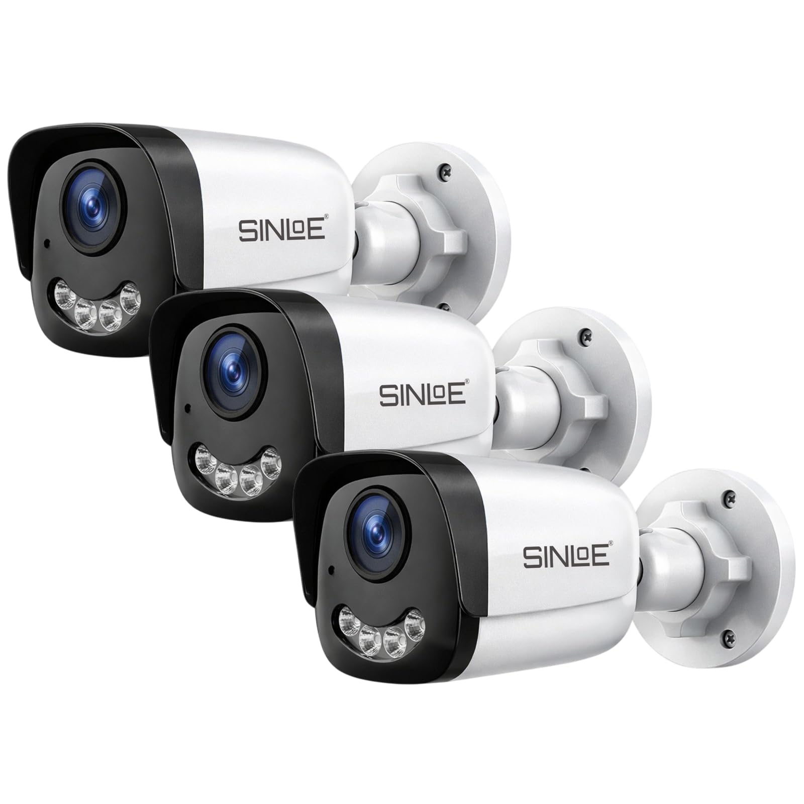 2 MP Day/Night Color Vision Bullet CCTV Camera Compatible with All 2MP Supporting DVRs(Pack of 3)-picture-26