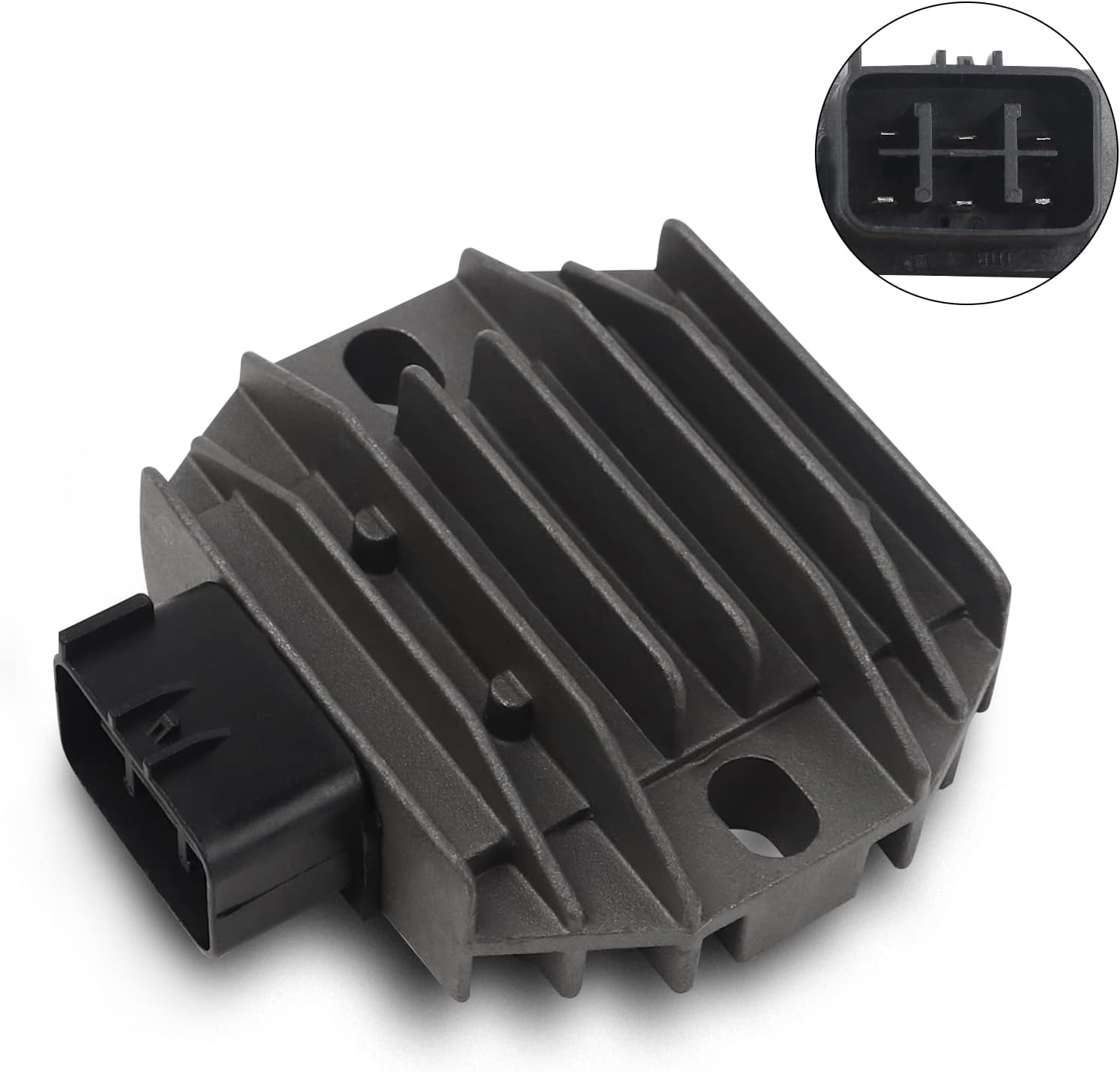 FLYPIG Voltage Regulator Rectifier Fit Honda TRX400EX Yamaha Raptor 660 YFM250/400/600 Grizzly 600 For YAMAHA SH640D-12 SH640E-11 31600-HM8-013 5BN-81960-00