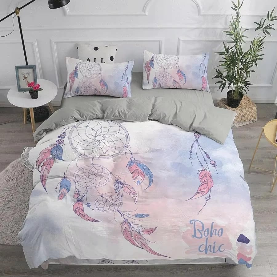Parure de lit attrape-rêves pour offrir des nuits douces et magiques à votre fille