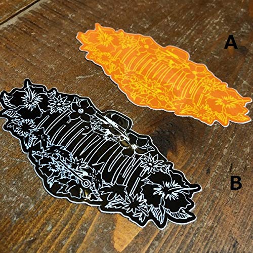 Amazon | HARD LUCK ハードラック フラワー ステッカー (B