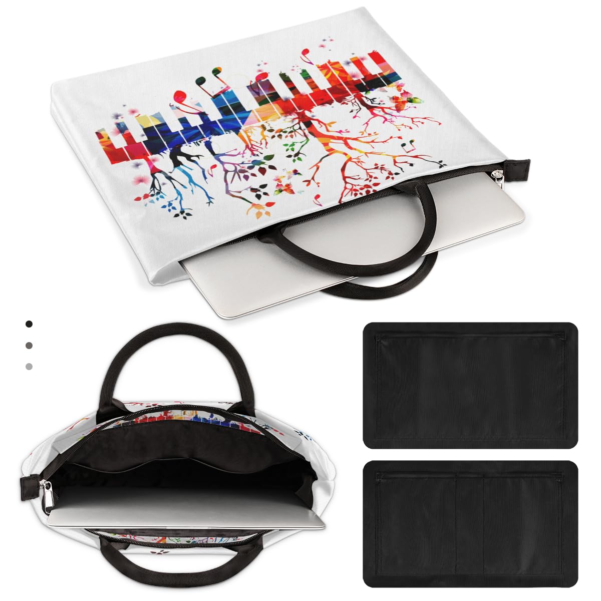 Hp Laptop Cover 15.6 Inch Laptop Sleeve - Piano Key Design Protective ...