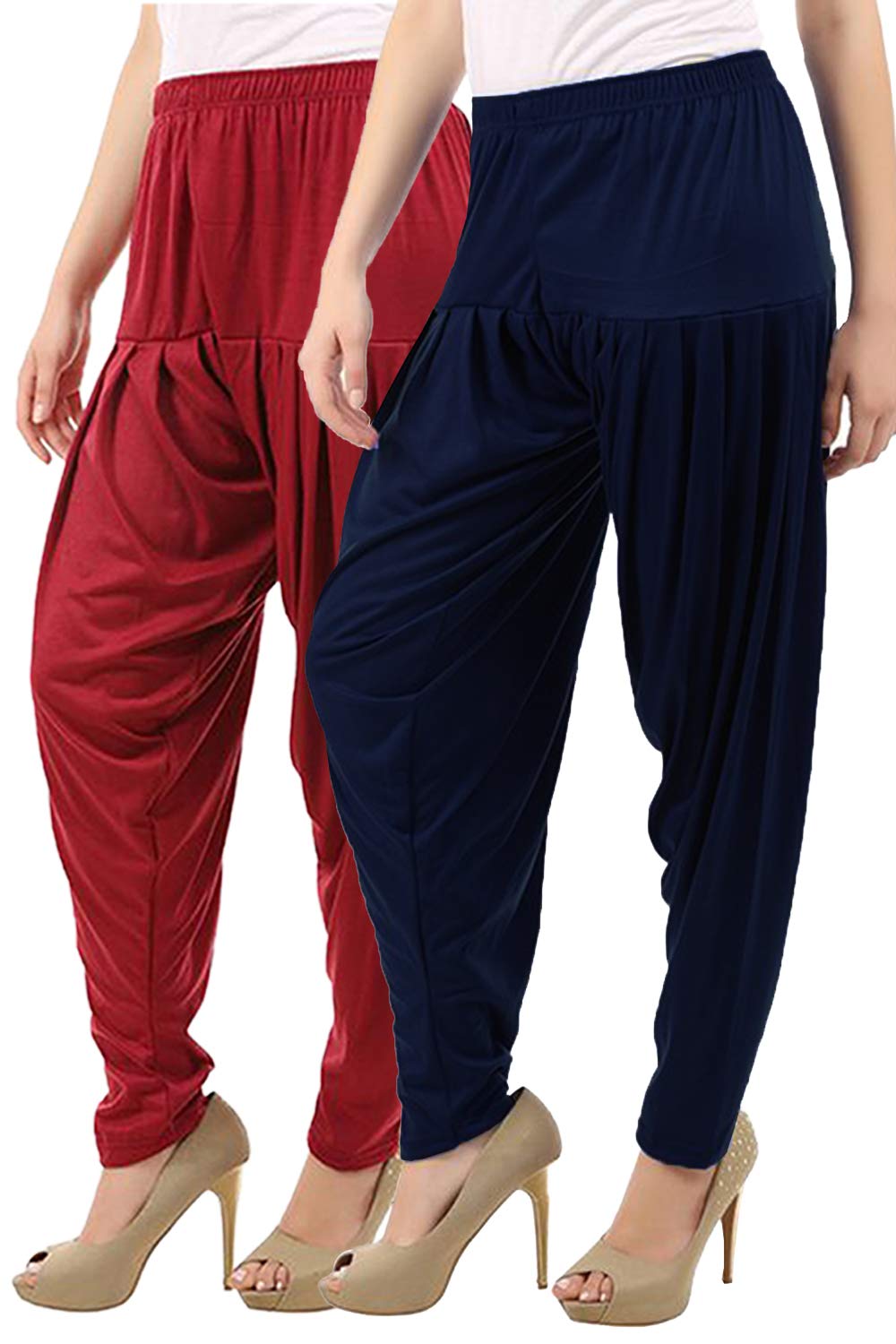 buy that trendz Patiala Salwar for Women Relaxed Fit Viscose Patiyala Salwar Harem Bottom Pants-picture-14