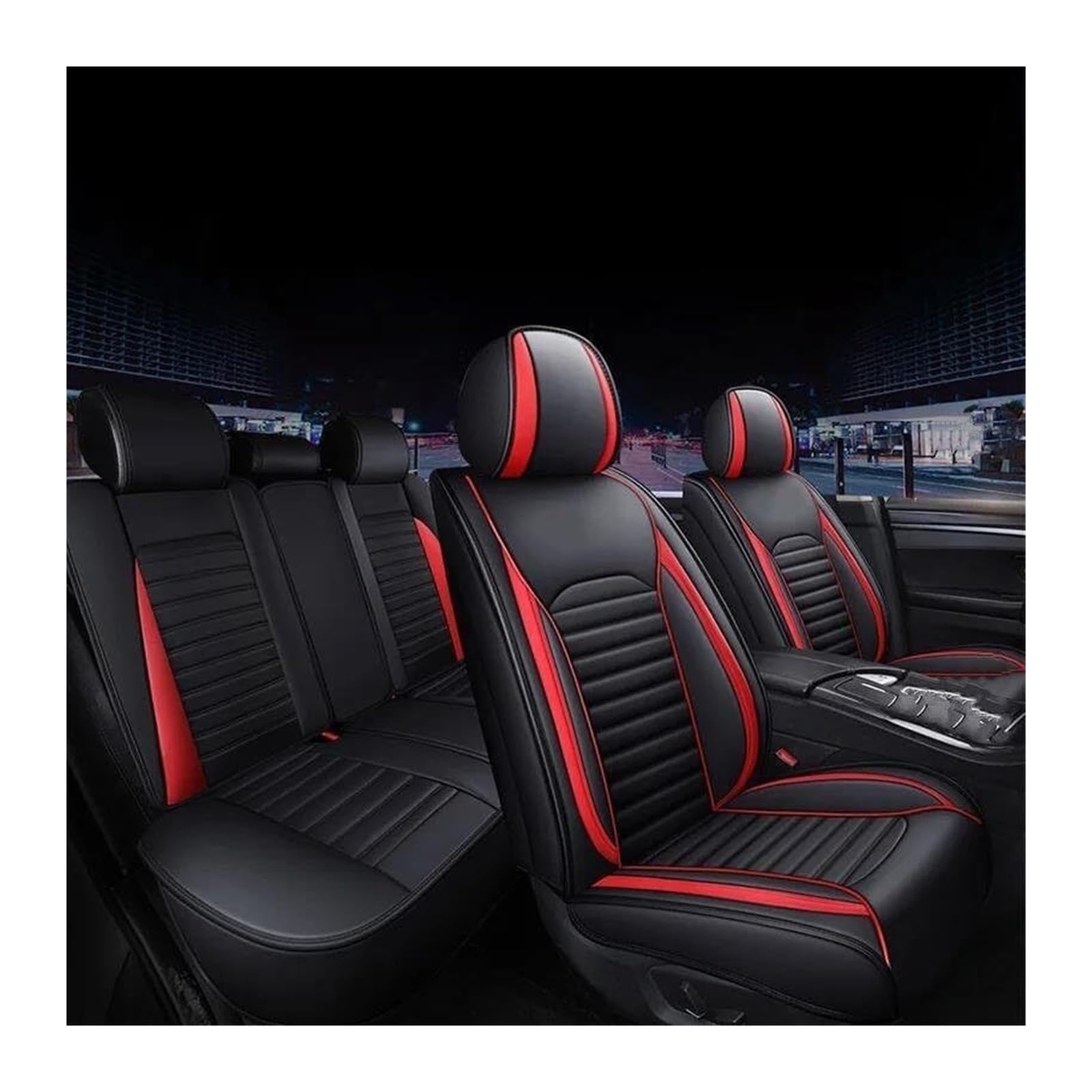 Autositzbezug Autositzbezug-Sets Innenausstattung Autositzbezug für Jeep für Renegade für Grand für Cherokee Wk2 Wj 1999 2004 2014(4)