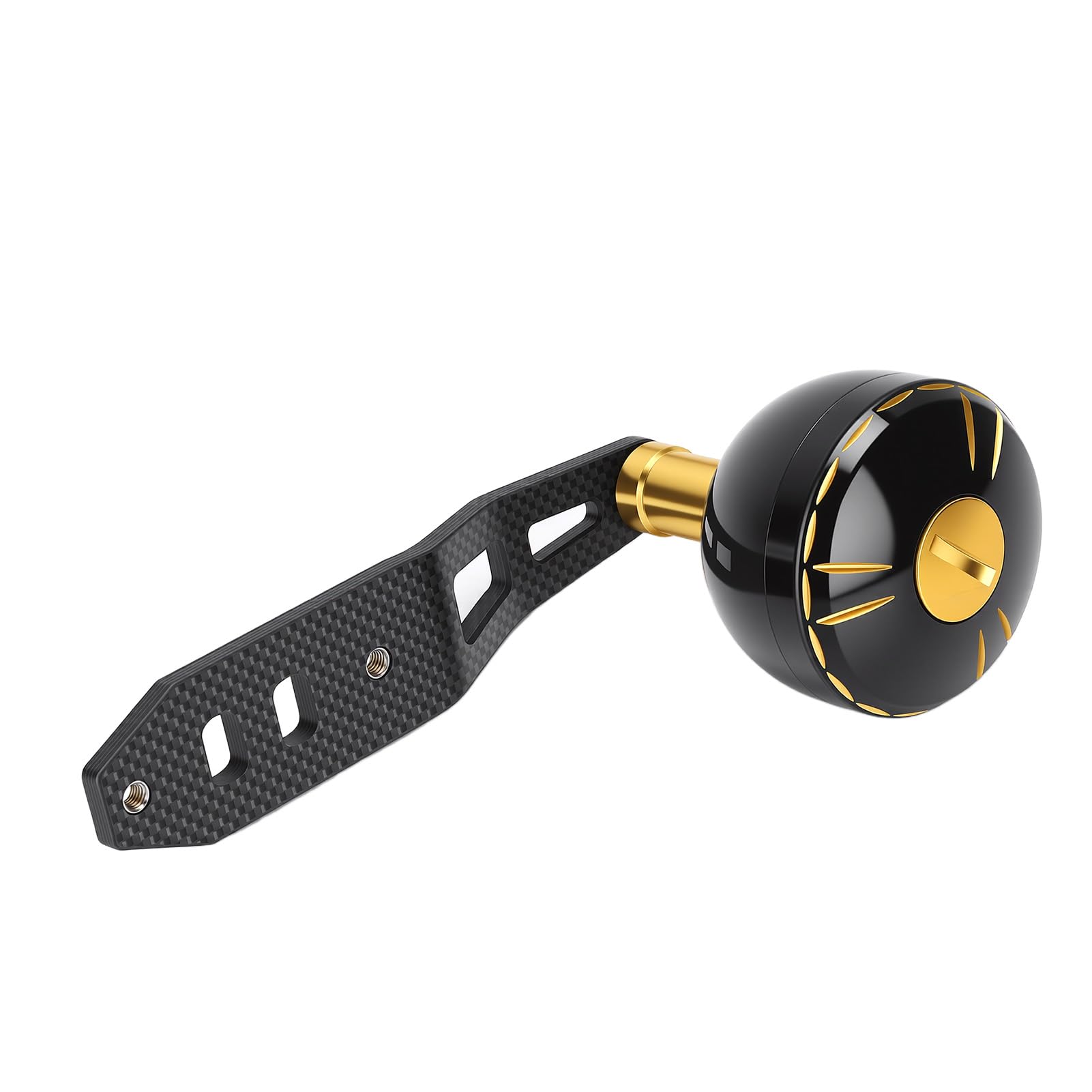 Carrete giratorio de pesca de baitcasting con agarre ergonómico único de aleación ligera 8