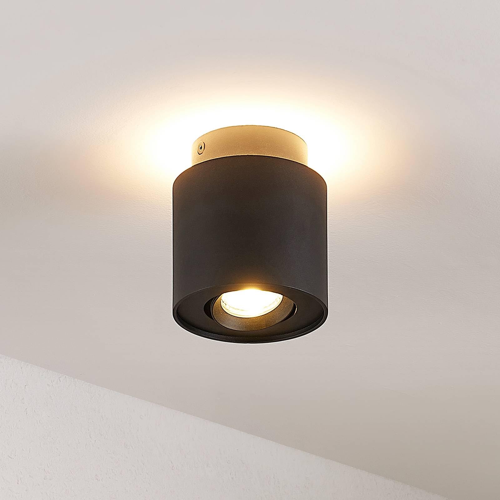 Arcchio Walisa Strahler Schwarz Aluminium GU10 Deckenlampe Deckenleuchte Spot