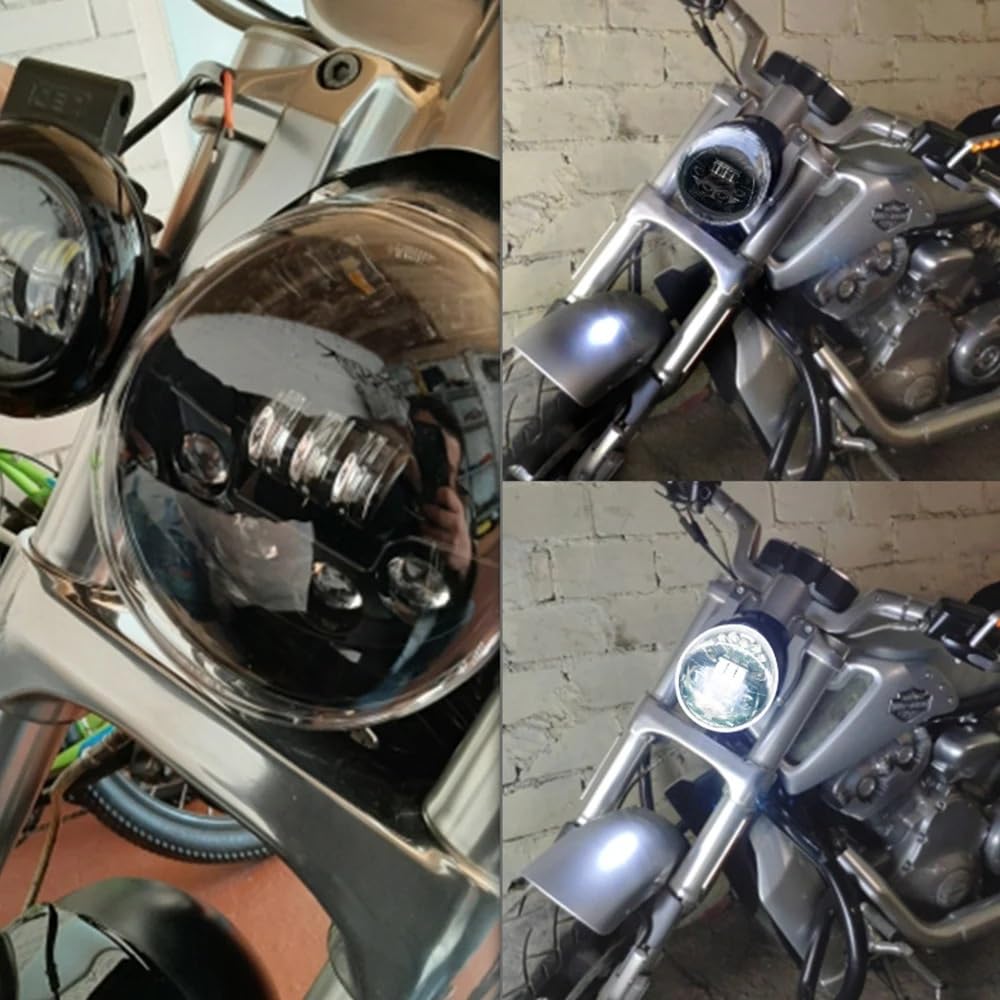 Światło Do Jazdy Dirt Bike Reflektor Do pręta V VRSCF VRSC VRSCR 2002-2017