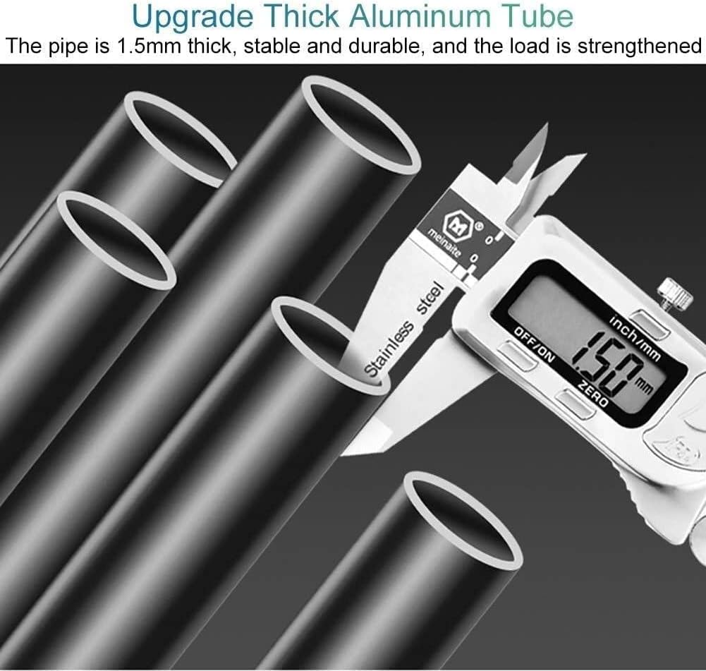 OKUOKA Ladders,Telescoping Ladder for Home 4.92Ft Aluminum A-Frame Folding Ladder Lightweight Portable Extension Ladder for Household Use Anti-Slip