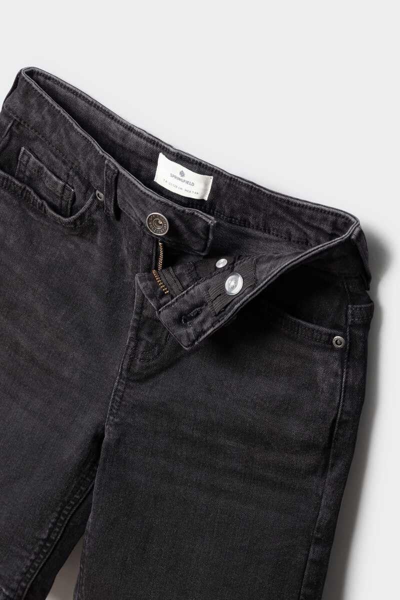 Springfield Denim Bermuda Shorts - C/01 - Pants Unisex niños