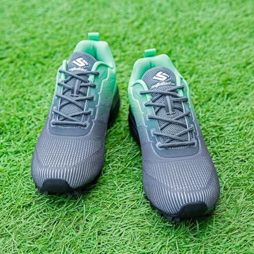Image of Men's Trail Running Shoes Lightweight Breathable Walking Hiking Sneakers Outdoor Athletic Tennis Cross Training Shoes