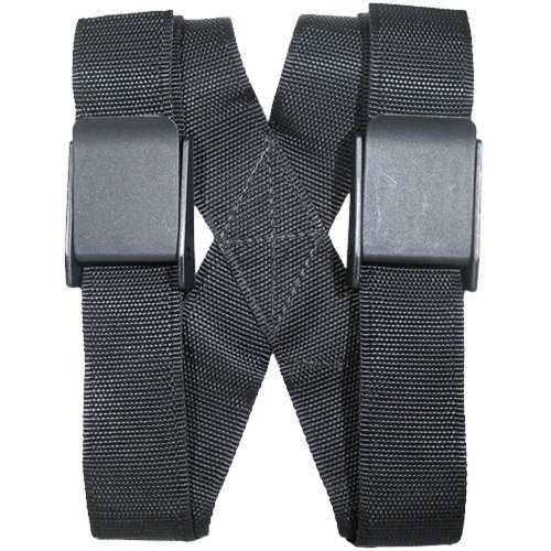 JCS Weight Belt Suspenders, Long, Blue