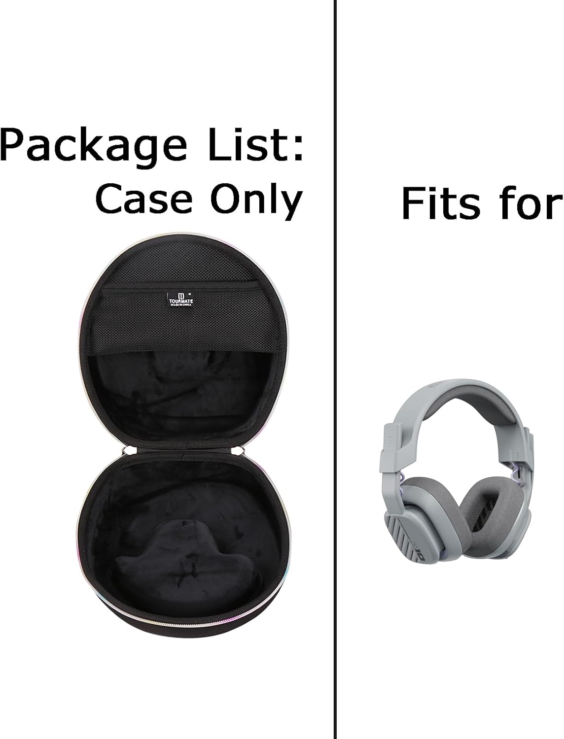 Hard Storage Case for Astro Gaming/WESEARY/Fachixy Headset- Travel Case for Astro A10/A20 Gaming Headset Gen 2 Wired(Only Box) (Black) - Image 6