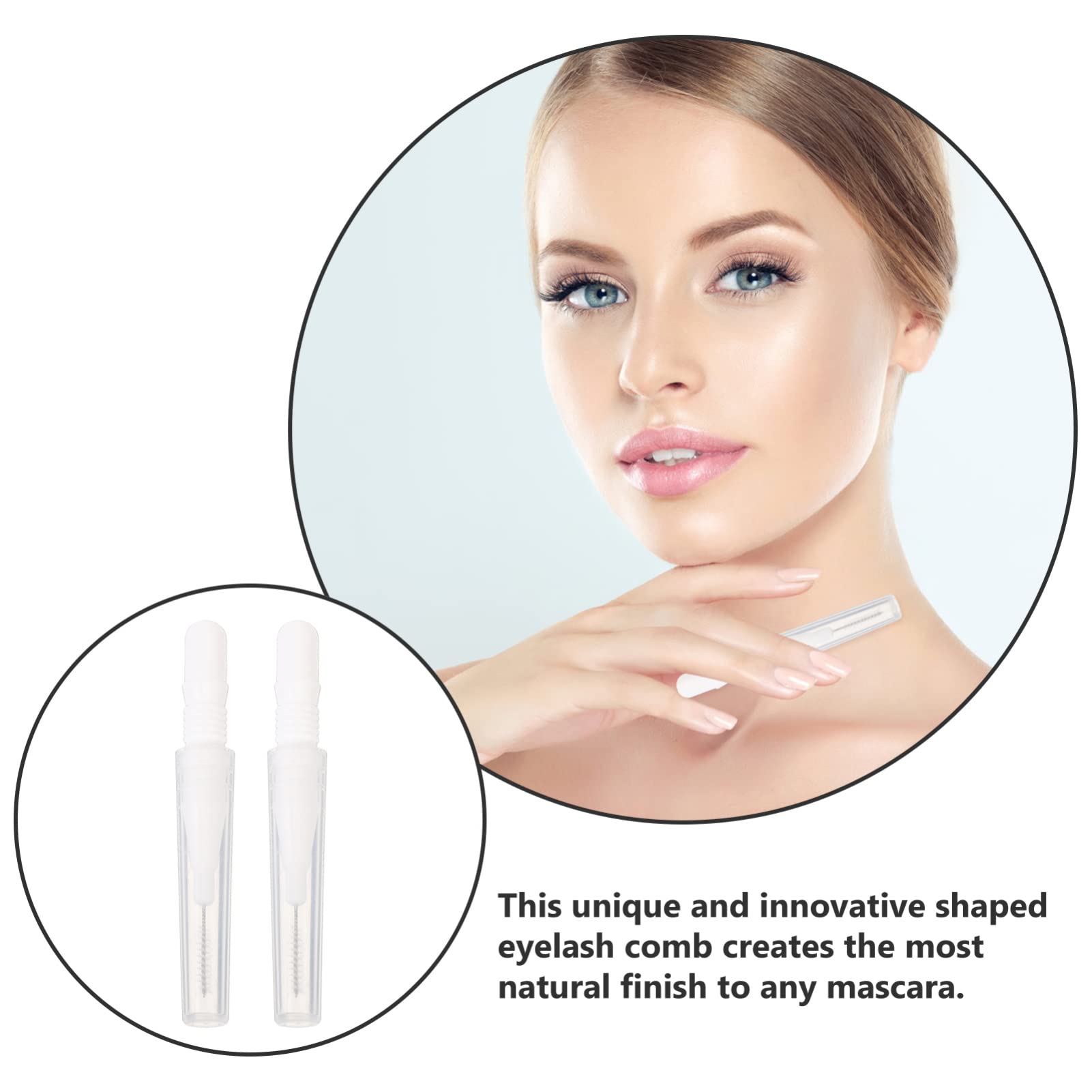 LALAFINA Multi-functional Makeup Brush Set 20pcs Eyebrow Wand Interdental Brush Perfect for Girls Family