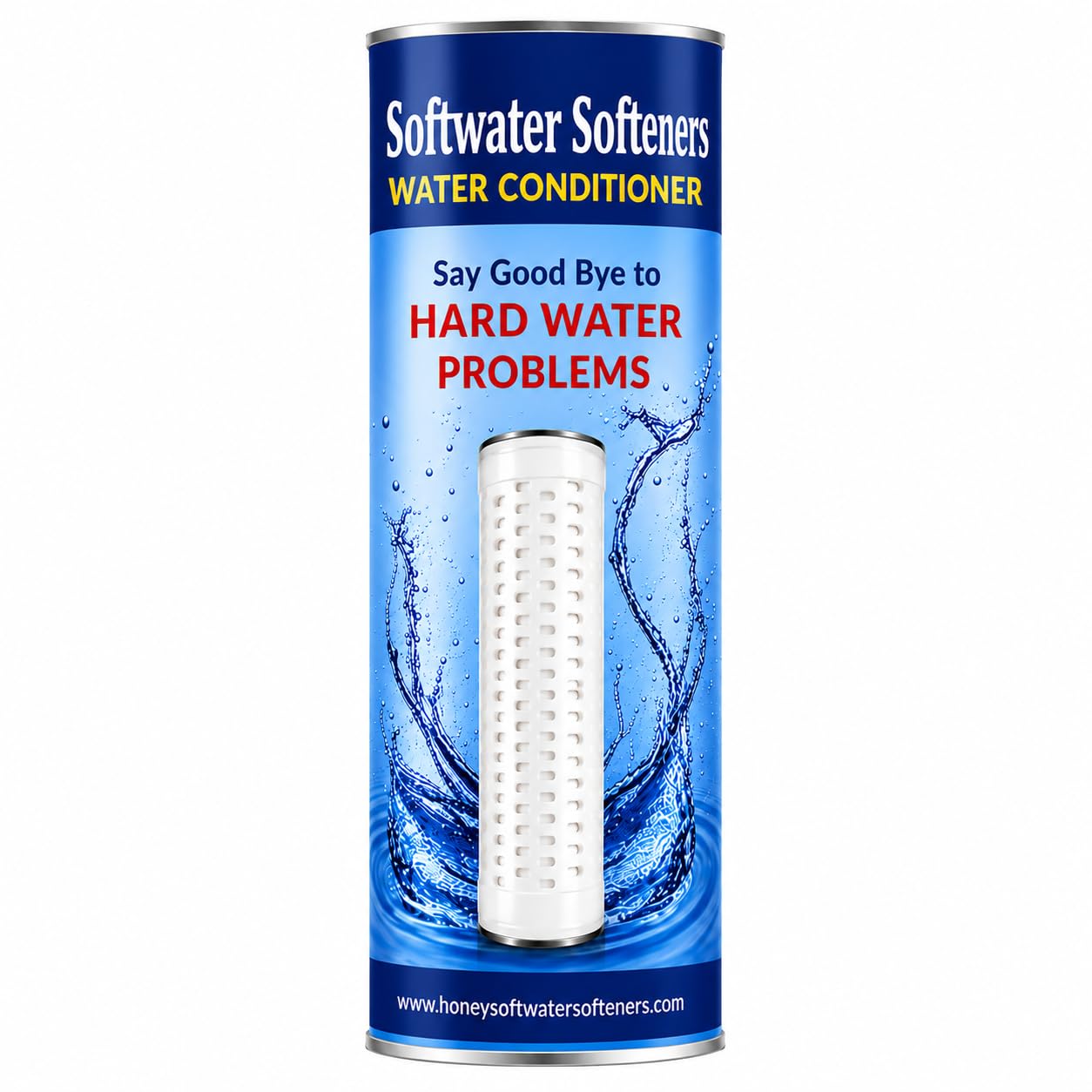 Honey Softwater Softener for Home & Appliances | Anti-Scale Conditioner | Reduces Limescale, Hair Loss & Skin Itching | Protects RO, Geyser, Washing Machine-image-29