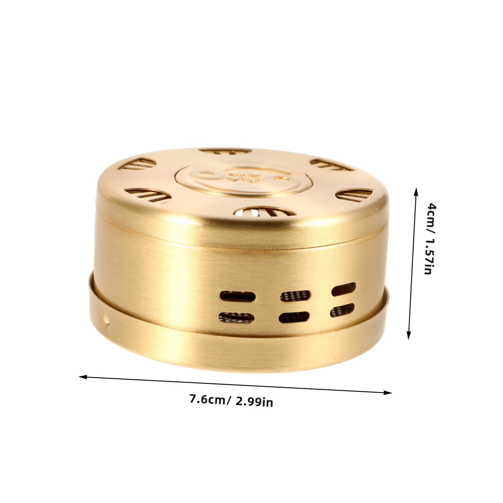 Gogogmee Travel-Ready Moxa Box Home Use Moxibustion Burner Copper Pot for Comfortable Therapy